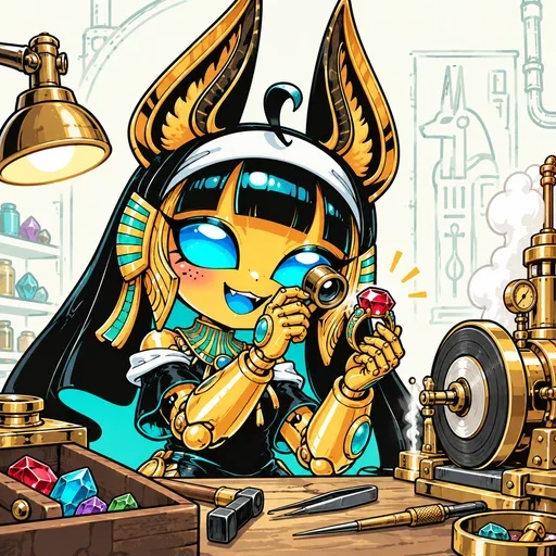 指輪工房のカードイラスト